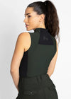 Maximilian Equestrian Sleeveless Base Layer (Hunter Green) by Maximilian Equestrian at  Try a Bit