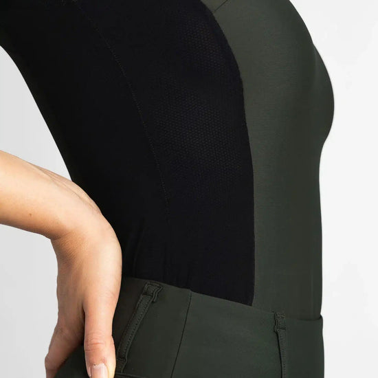 Maximilian Equestrian Sleeveless Base Layer (Hunter Green) by Maximilian Equestrian at  Try a Bit