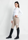 Maximilian Equestrian Tech Riding Leggings Beige by Maximilian Equestrian at  Try a Bit