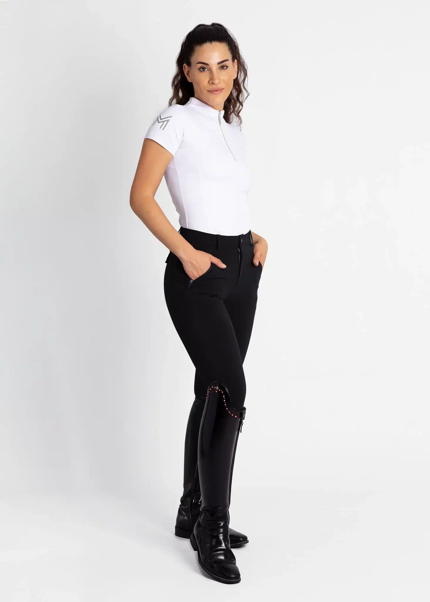 Maximilan Equestrian Geo Breeches by Maximilian Equestrian at  Try a Bit