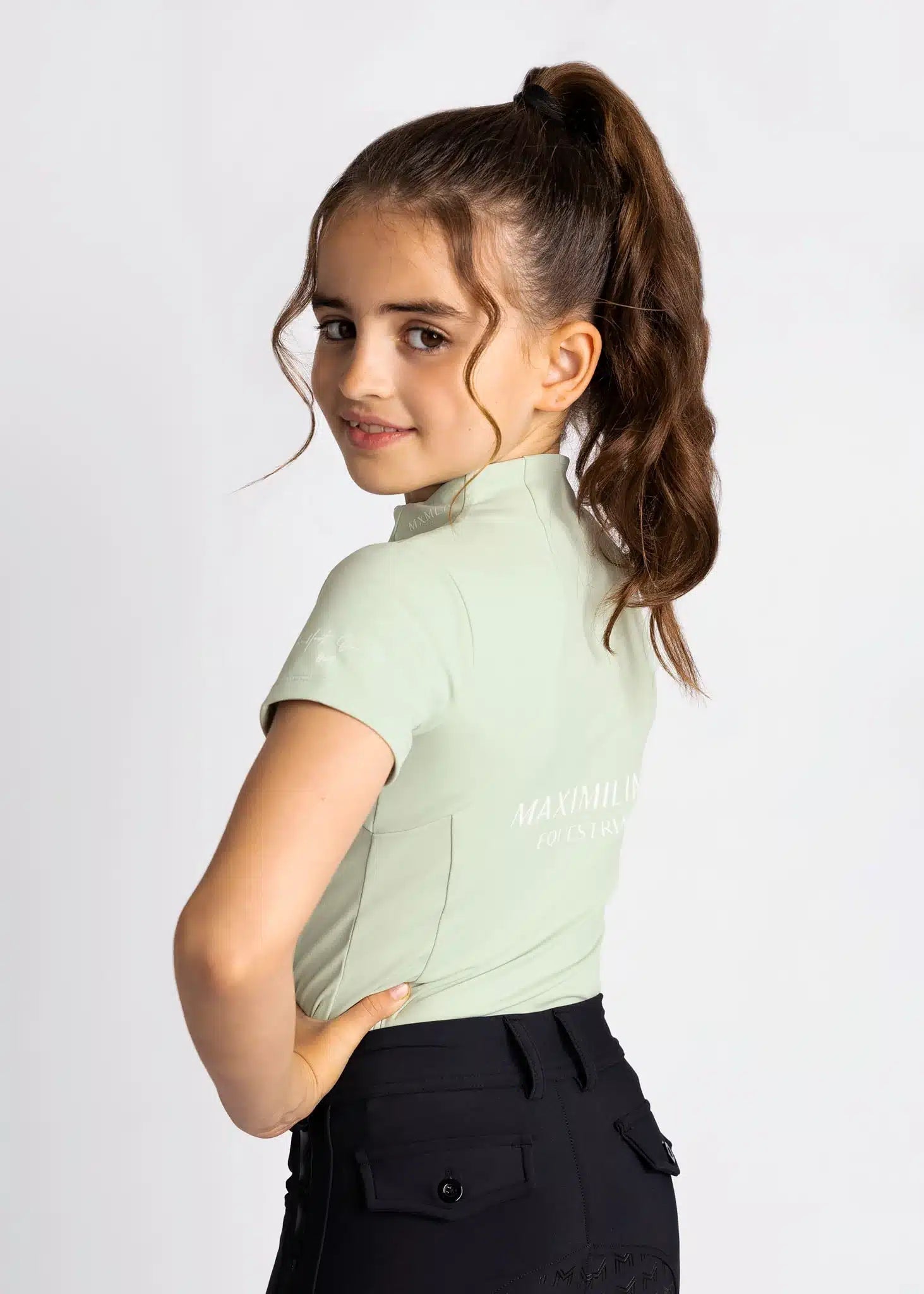 Maximilian Equestrian YR Short Sleeve Base Layer by Maximilian Equestrian at  Try a Bit