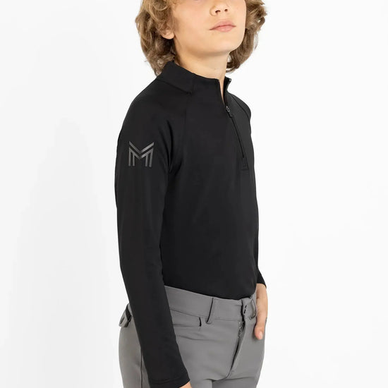 Maximilian Equestrian YR Code Long Sleeve Base Layer by Maximilian Equestrian at  Try A Bit