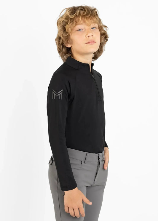 Maximilian Equestrian YR Code Long Sleeve Base Layer by Maximilian Equestrian at  Try A Bit