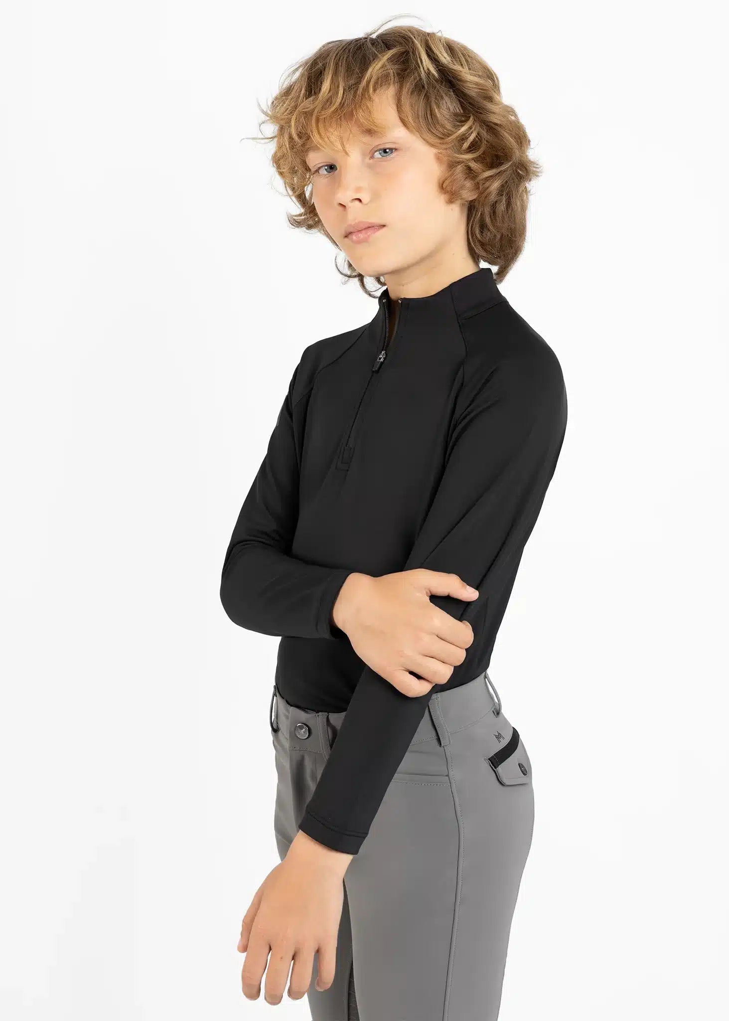 Maximilian Equestrian YR Code Base Layer (Black) by Maximilian Equestrian at  Try a Bit