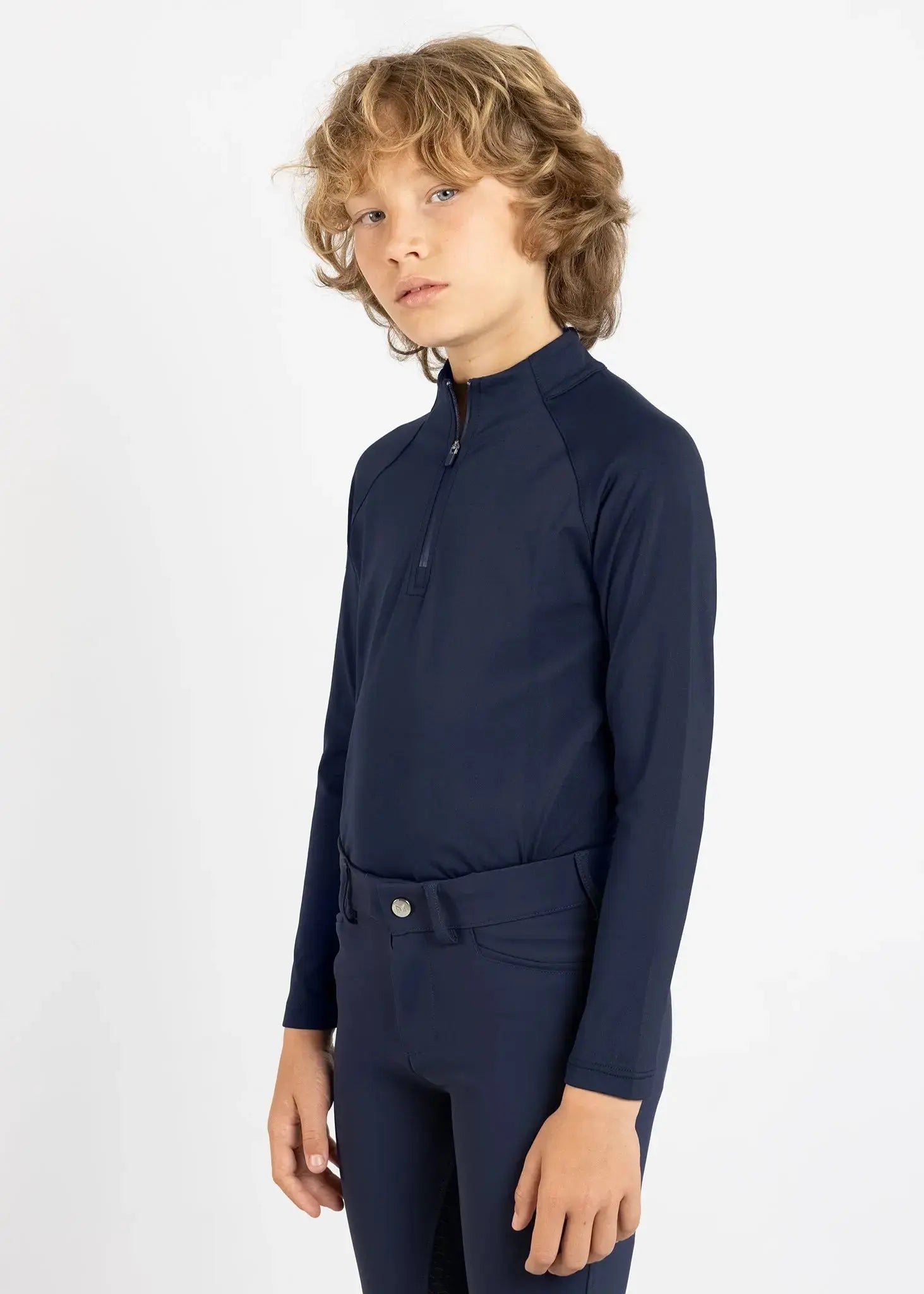 Maximilian Equestrian YR Code Long Sleeve Base Layer by Maximilian Equestrian at  Try A Bit