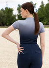 Maximilian Equestrian Ombré Short Sleeve Base Layer by Maximilian Equestrian at  Try a Bit