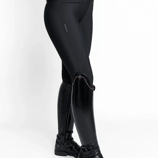 Maximilian Equestrian Pro Riding Leggings Black by Maximilian Equestrian at  Try a Bit