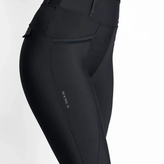 Maximilian Equestrian Pro Riding Leggings Black by Maximilian Equestrian at  Try a Bit