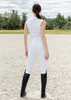 Maximilian Equestrian Miral Sleeveless Base Layer (White) by Maximilian Equestrian at  Try a Bit