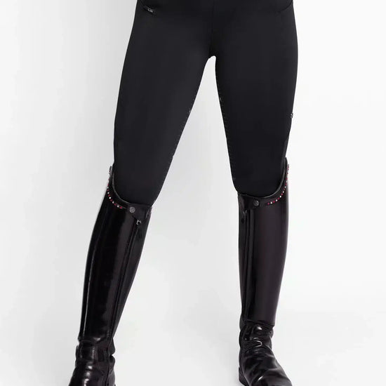 Maximilian Equestrian Studio Riding Leggings Black by Maximilian Equestrian at  Try a Bit