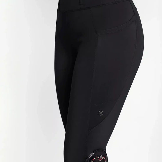 Maximilian Equestrian Studio Riding Leggings Black by Maximilian Equestrian at  Try a Bit