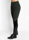 Maximilian Equestrian Studio Riding Leggings Hunter Green by Maximilian Equestrian at  Try a Bit