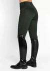 Maximilian Equestrian Studio Riding Leggings Hunter Green by Maximilian Equestrian at  Try a Bit