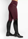 Maximilian Equestrian Studio Riding Leggings Burgundy by Maximilian Equestrian at  Try a Bit
