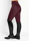 Maximilian Equestrian Studio Riding Leggings Burgundy by Maximilian Equestrian at  Try a Bit