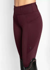 Maximilian Equestrian Studio Riding Leggings Burgundy by Maximilian Equestrian at  Try a Bit