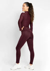 Maximilian Equestrian Studio Riding Leggings Burgundy by Maximilian Equestrian at  Try a Bit