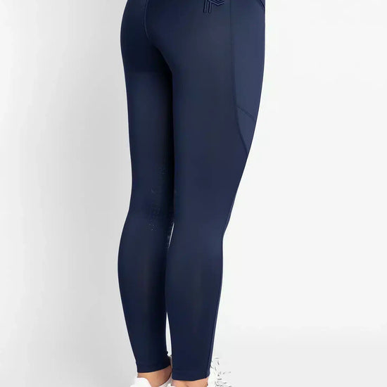 Maximilian Equestrian Studio Riding Leggings Navy by Maximilian Equestrian at  Try a Bit