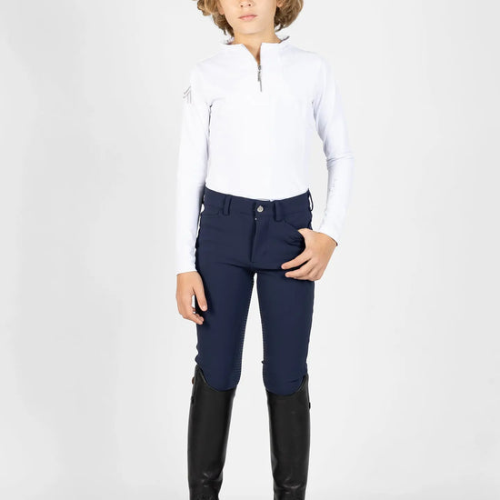 YR Performance Breeches (Navy) by Maximilian Equestrian at  Try A Bit