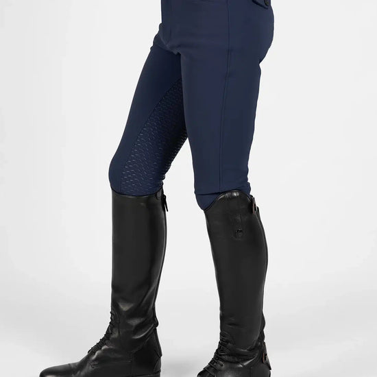 Maximilian Equestrian YR Performance Breeches (Navy) by Maximilian Equestrian at  Try a Bit