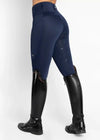 Maximilian Equestrian Studio Riding Leggings Navy by Maximilian Equestrian at  Try a Bit