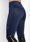 Maximilian Equestrian Studio Riding Leggings Navy by Maximilian Equestrian at  Try a Bit