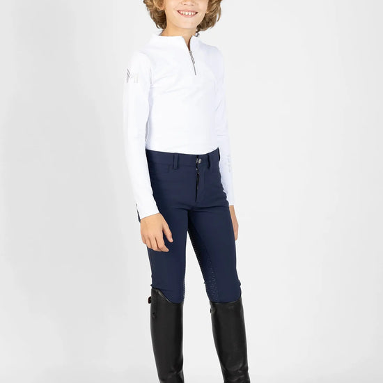 YR Performance Breeches (Navy) by Maximilian Equestrian at  Try A Bit