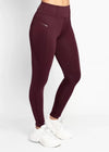 Maximilian Equestrian Studio Riding Leggings Burgundy by Maximilian Equestrian at  Try a Bit