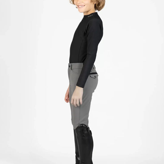 Maximilian Equestrian YR Performance Breeches (Grey) by Maximilian Equestrian at  Try a Bit