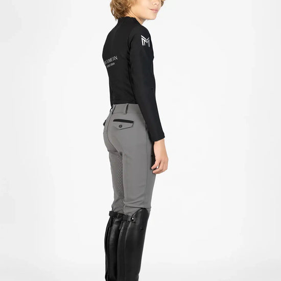 Maximilian Equestrian YR Performance Breeches (Grey) by Maximilian Equestrian at  Try a Bit