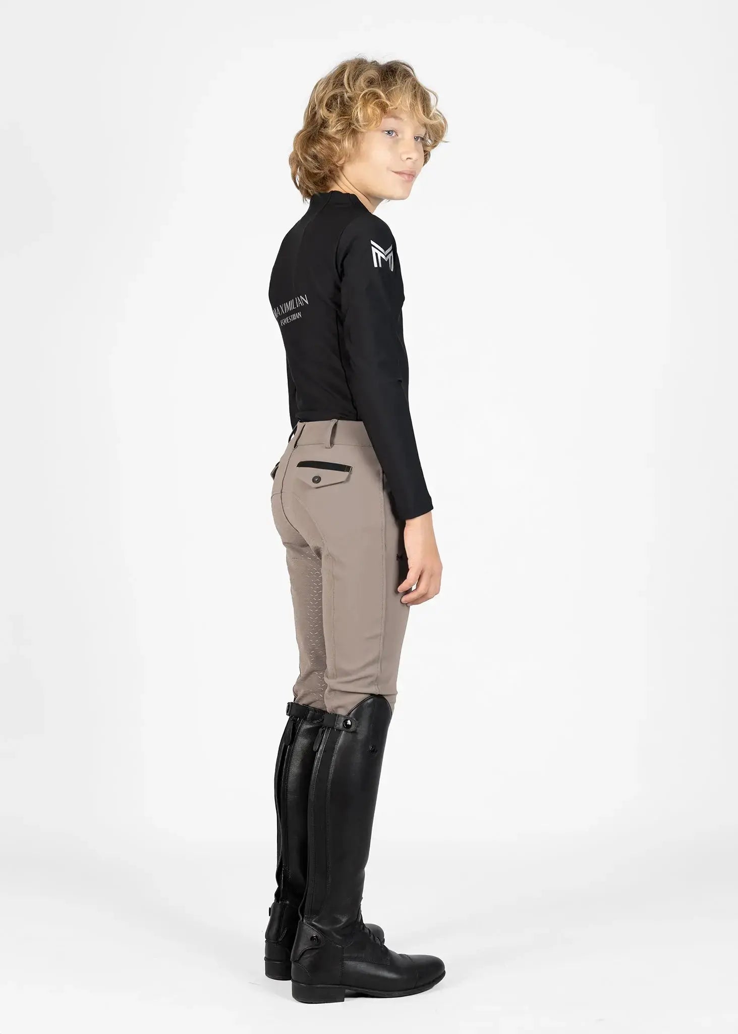 Maximilian Equestrian YR Performance Breeches by Maximilian Equestrian at  Try A Bit