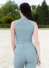 Maximilian Equestrian Miral Sleeveless Base Layer (Aqua) by Maximilian Equestrian at  Try a Bit