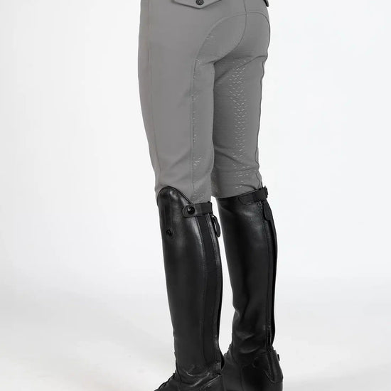 Maximilian Equestrian YR Performance Breeches (Grey) by Maximilian Equestrian at  Try a Bit