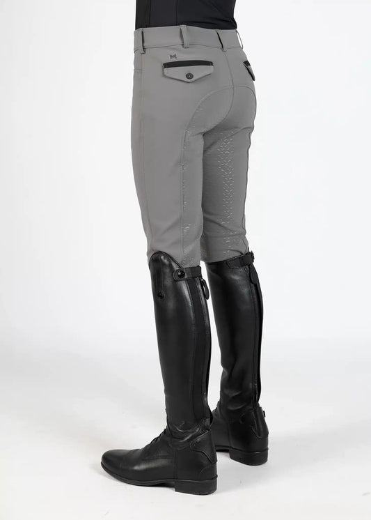 Maximilian Equestrian YR Performance Breeches (Grey) by Maximilian Equestrian at  Try a Bit