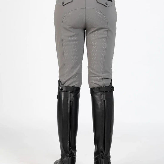 Maximilian Equestrian YR Performance Breeches (Grey) by Maximilian Equestrian at  Try a Bit
