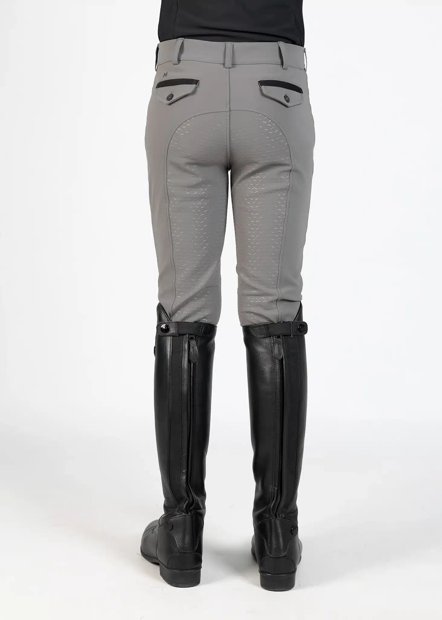 Maximilian Equestrian YR Performance Breeches (Grey) by Maximilian Equestrian at  Try a Bit