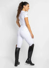Maximilian Equestrian Pro Riding Leggings White by Maximilian Equestrian at  Try a Bit