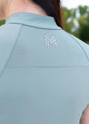 Maximilian Equestrian Miral Sleeveless Base Layer (Aqua) by Maximilian Equestrian at  Try a Bit