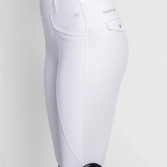 Maximilian Equestrian Pro Riding Leggings White by Maximilian Equestrian at  Try a Bit