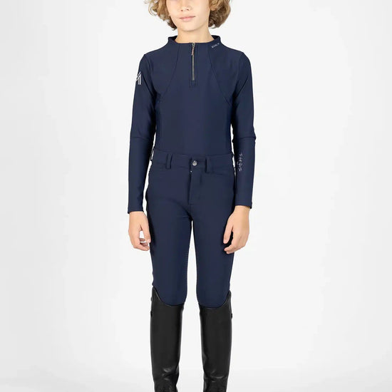 Maximilian Equestrian YR Performance Breeches (Navy) by Maximilian Equestrian at  Try a Bit