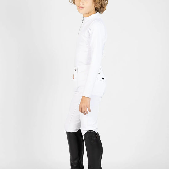 YR Performance Breeches (White) by Maximilian Equestrian at  Try A Bit