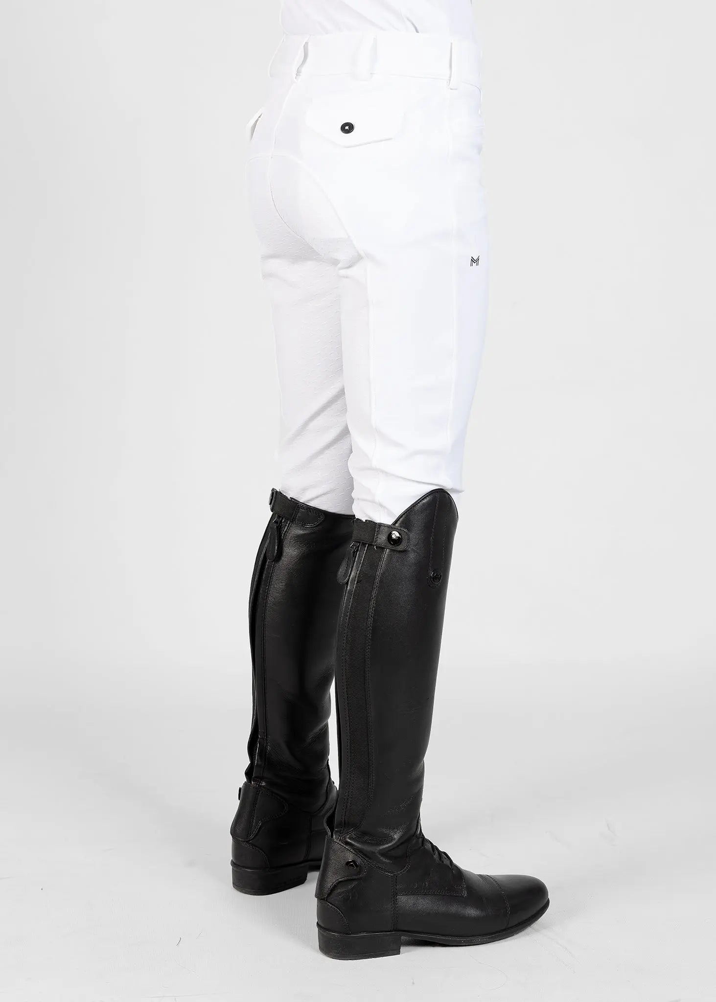 YR Performance Breeches (White) by Maximilian Equestrian at  Try A Bit