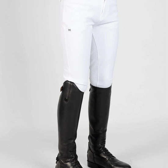 YR Performance Breeches (White) by Maximilian Equestrian at  Try A Bit