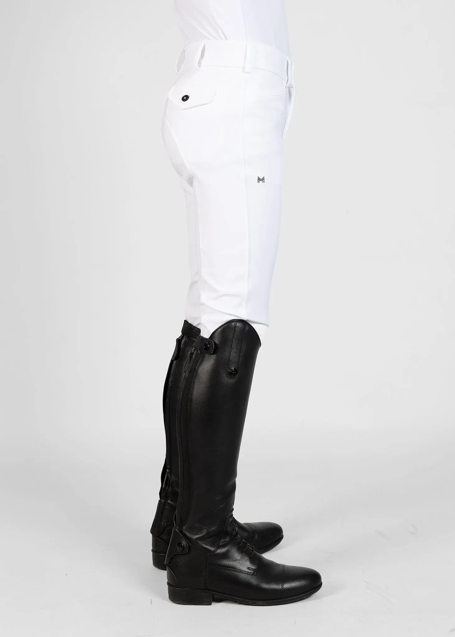 YR Performance Breeches (White) by Maximilian Equestrian at  Try A Bit