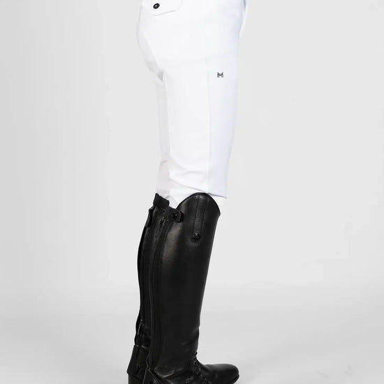 Maximilian Equestrian YR Performance Breeches (White) by Maximilian Equestrian at  Try a Bit