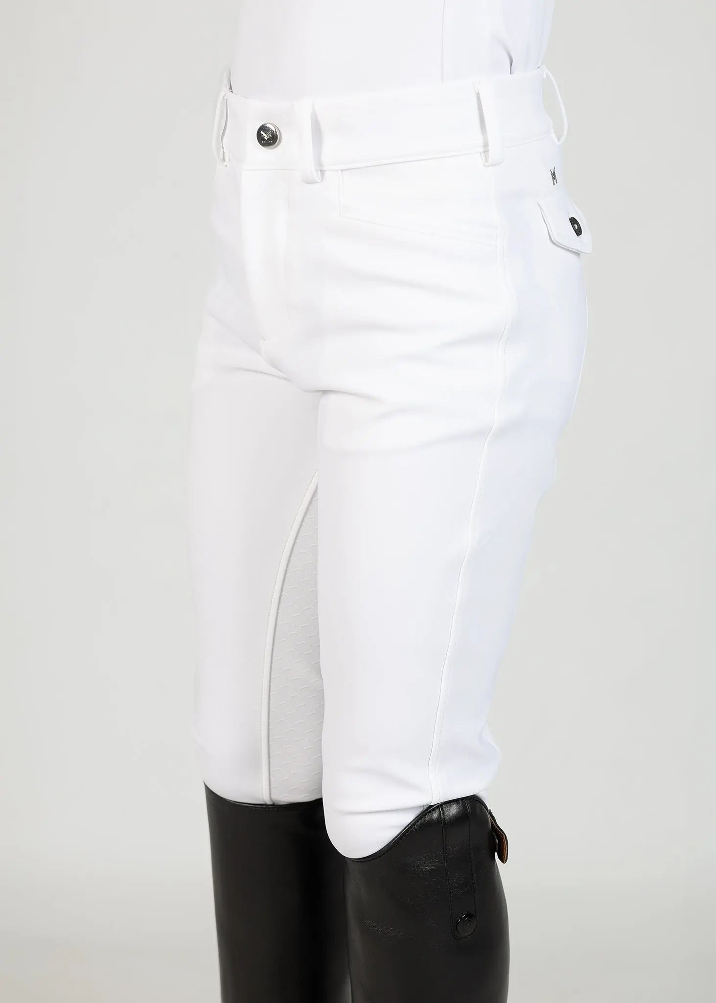 YR Performance Breeches (White) by Maximilian Equestrian at  Try A Bit