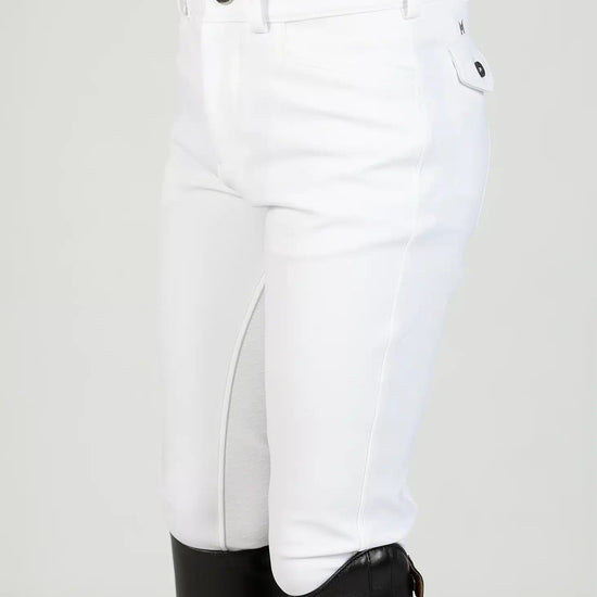 Maximilian Equestrian YR Performance Breeches (White) by Maximilian Equestrian at  Try a Bit