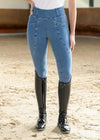 Maximilian Equestrian Pro Riding Leggings Denim by Maximilian Equestrian at  Try a Bit