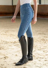 Maximilian Equestrian Pro Riding Leggings Denim by Maximilian Equestrian at  Try a Bit