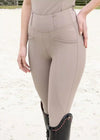 Maximilian Equestrian Pro Riding Leggings Macchiato by Maximilian Equestrian at  Try a Bit
